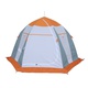 Палатка для зимней рыбалки Митек Нельма 2 голубой/оранжевый. Фото 1