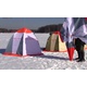 Палатка для зимней рыбалки Митек Нельма 2 голубой/оранжевый. Фото 7