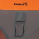 Палатка для зимней рыбалки Helios Куб 1.5х1.5м серый/оранжевый. Фото 4