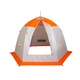 Палатка для зимней рыбалки Пингвин 2 Термолайт (каркас В95Т1) бело-оранжевый. Фото 1
