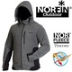 Куртка флисовая Norfin Outdoor серый. Фото 1