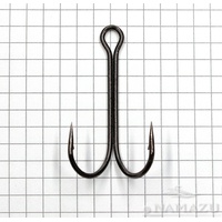 Крючок-двойник Namazu Double Hook Long (BN, 50 шт) №3/0