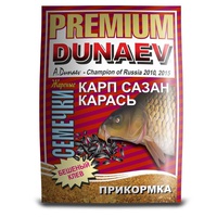 Прикормка Dunaev Premium 1 кг Карп Сазан Жареная семечка