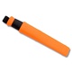 Нож универсальный в пластиковых ножнах Morakniv 2000 оранжевый. Фото 2