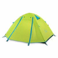 Палатка Naturehike P-Series NH18Z022-P 210T/65D (двухместная) зеленый