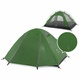 Палатка Naturehike P-Series NH18Z044-P 210T/65D (четырехместная) темно-зеленый. Фото 1