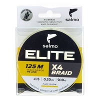 Леска плетёная Salmo Elite х4 Braid 125/020
