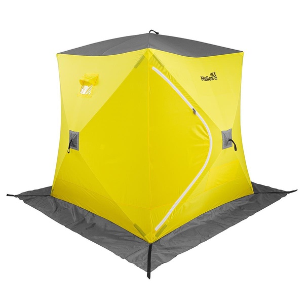 Палатка зимняя Helios Куб Premium (1,8 х 1,8 м, утепл.)