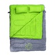 Спальный мешок Norfin Alpine Comfort Double 250 серый/зеленый. Фото 1