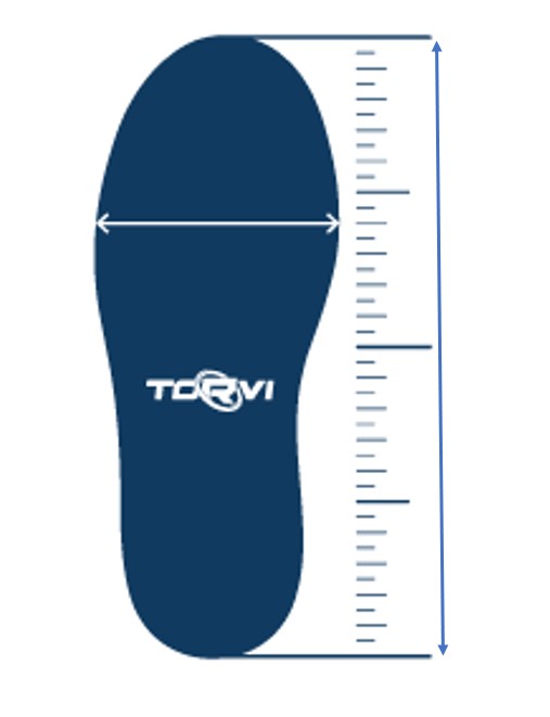 Размеры сапог забродных Torvi Лиман (с вкладышем)