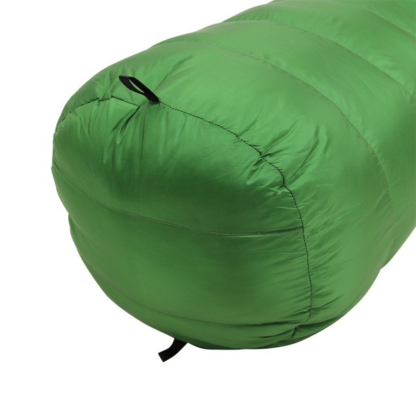 Спальный мешок пуховой Сплав Adventure Light 205см зелёный