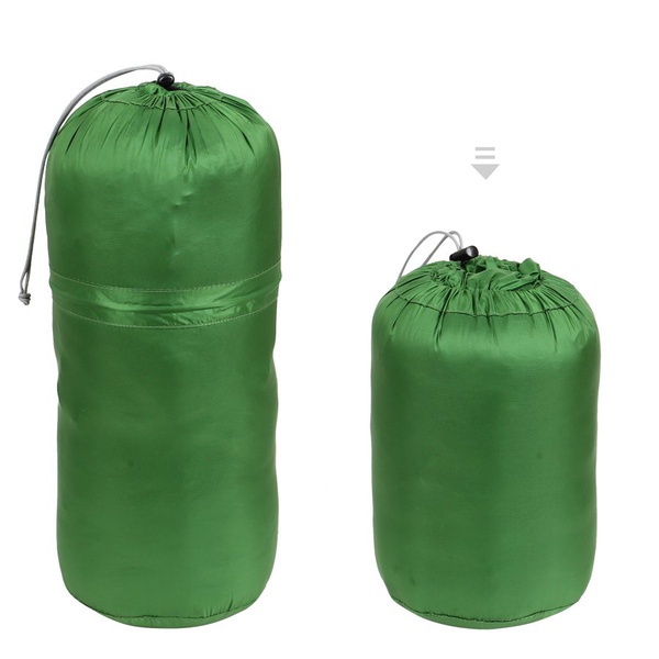 Спальный мешок пуховой Сплав Adventure Light 205см зелёный