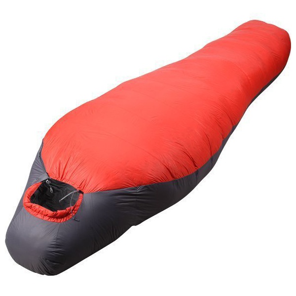 Спальный мешок пуховый Splav Adventure Permafrost 175см Серый/красный