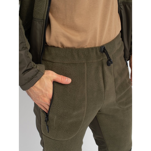 Флисовый костюм Huntsman Пикник-Люкс Хаки