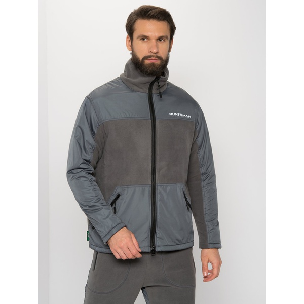 Флисовый костюм Huntsman Пикник-Люкс серый