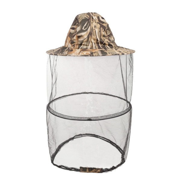 Панама-накомарник Huntsman Антигнус с кольцом (тк. смесовая) Камыш