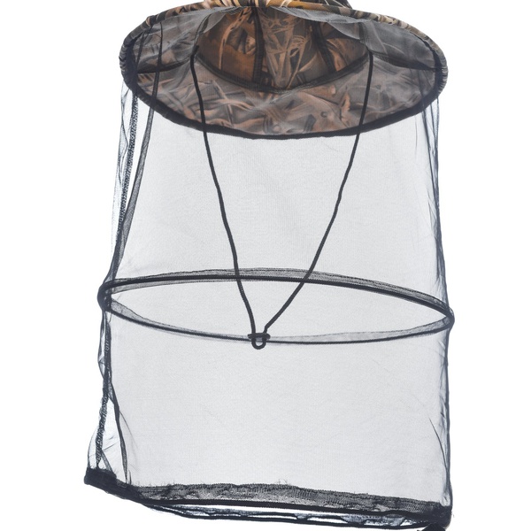 Панама-накомарник Huntsman Антигнус с кольцом (тк. смесовая) Камыш