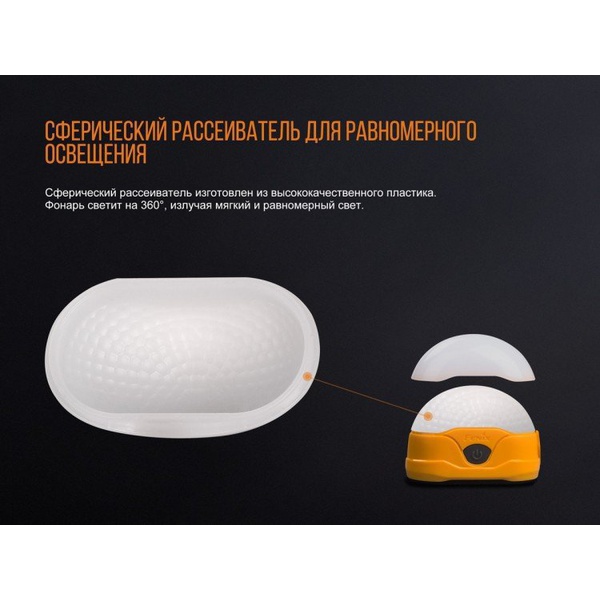 Фонарь Fenix CL20R Синий