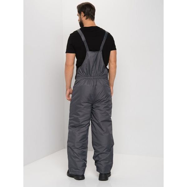 Костюм зимний Huntsman Полюс (тк. Cell) серый/чёрный