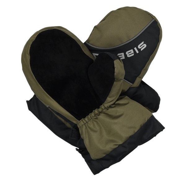 Рукавицы Huntsman Siberia хаки/черный, тк. Breathable