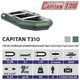 Лодка моторно-гребная Тонар Капитан Т310 (киль+пол) зеленый. Фото 6