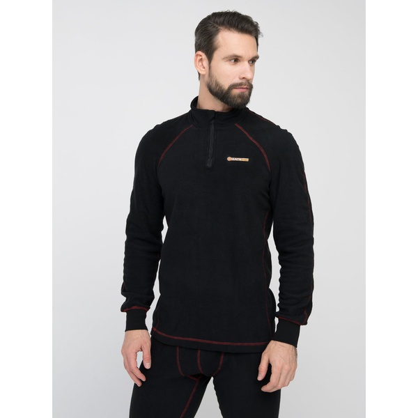 Термобелье Huntsman Thermoline Zip чёрный