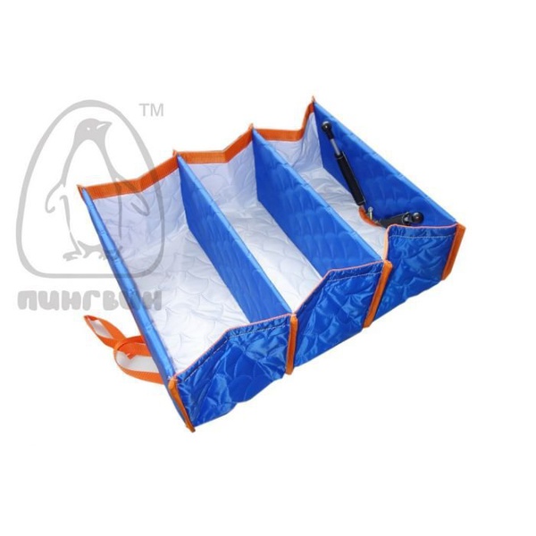 Полочки без бортиков Пингвин синий