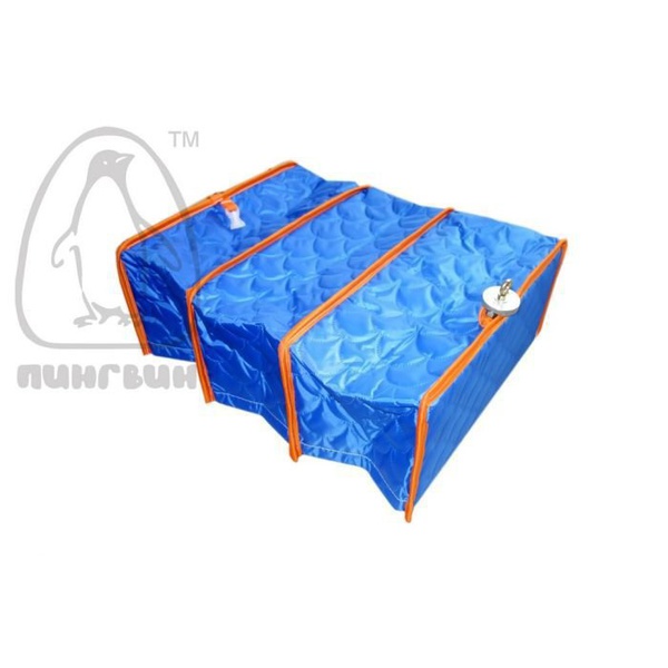 Полочки без бортиков Пингвин синий