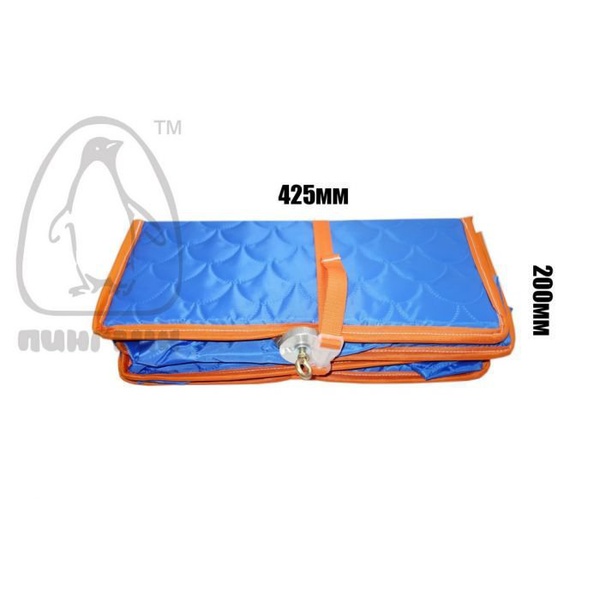 Полочки без бортиков Пингвин синий