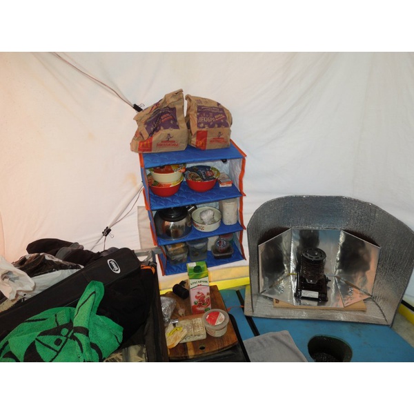 Полочки без бортиков Пингвин синий