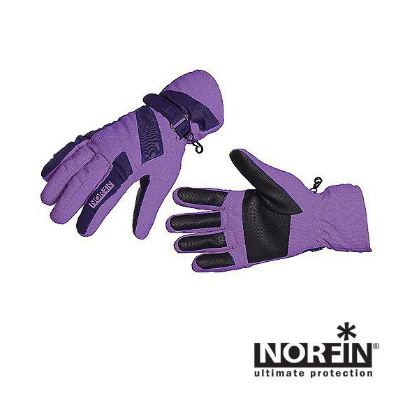 Перчатки женские Norfin Women Windstop фиолетовый