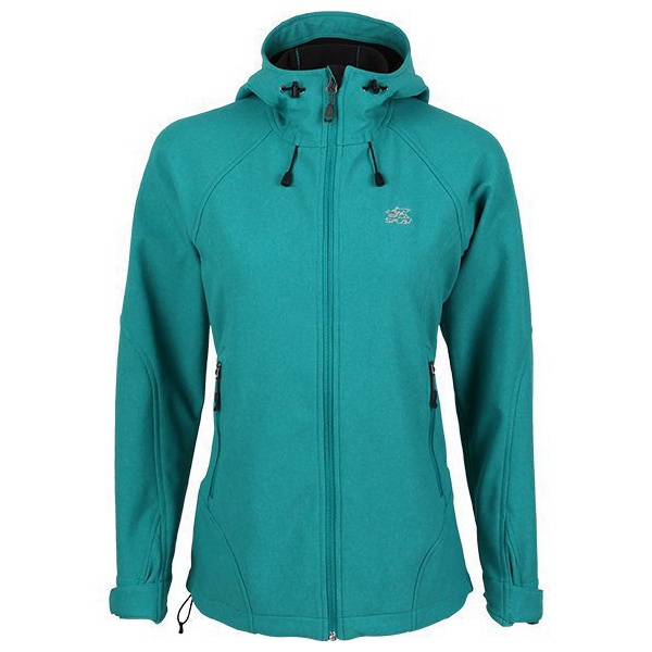 Куртка женская Splav SoftShell Glory меланж Изумрудный меланж