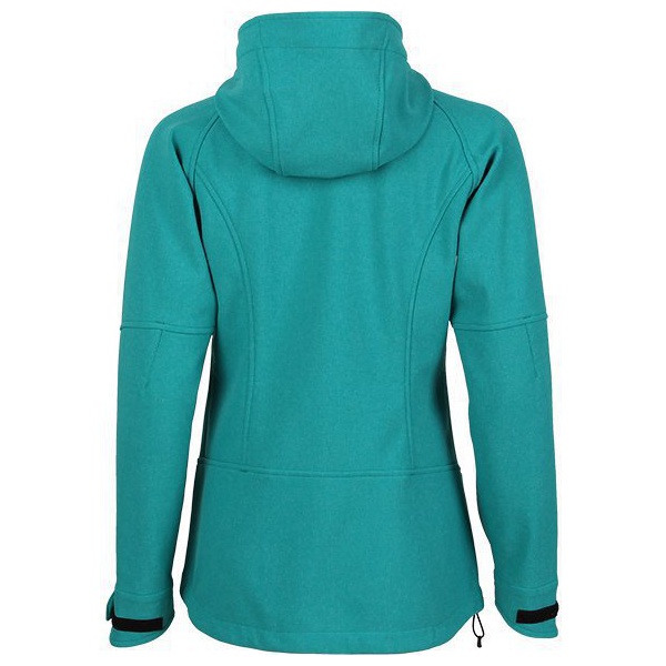 Куртка женская Splav SoftShell Glory меланж Изумрудный меланж