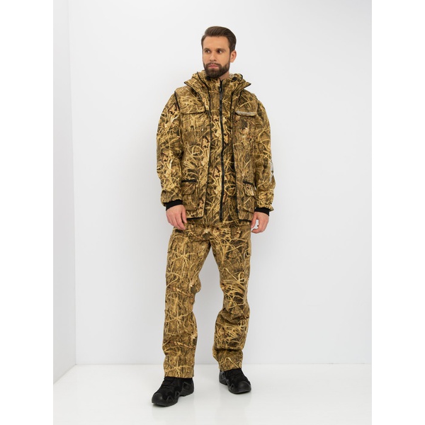 Костюм Huntsman Тайга-3, летний Камыш, тк. твил пич