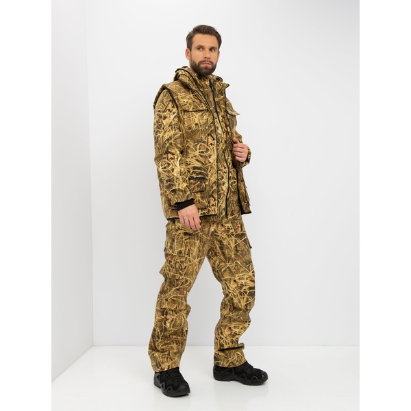 Костюм Huntsman Тайга-3, летний Камыш, тк. твил пич