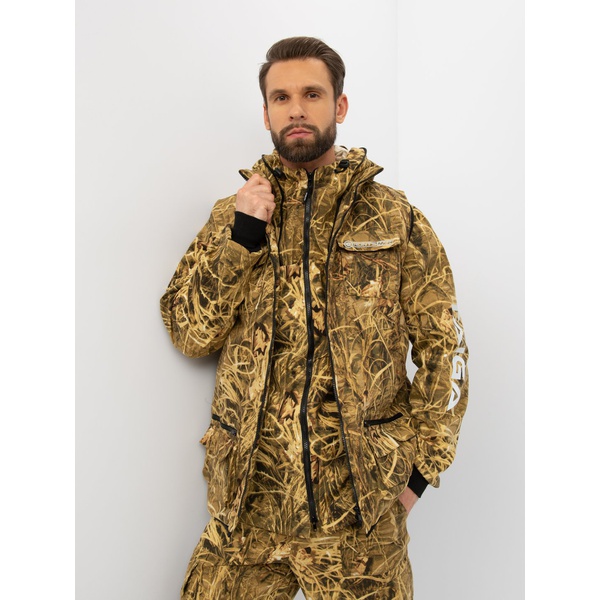 Костюм Huntsman Тайга-3, летний Камыш, тк. твил пич