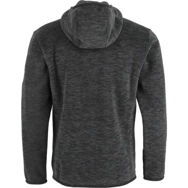 Куртка Сплав Polartec Thermal Pro (меланж, с капюшоном) серо-черная