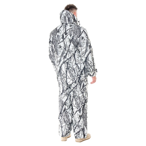 Костюм Huntsman Памир (Буран-М) Белый лес (Ветки), тк. Алова-мембрана