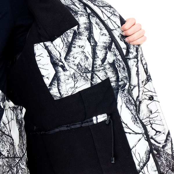 Костюм Huntsman Памир (Буран-М) Белый лес (Ветки), тк. Алова-мембрана