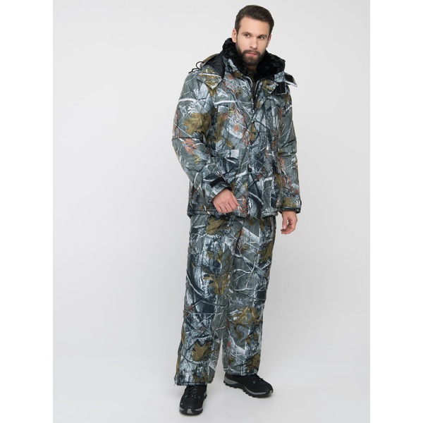 Костюм Huntsman Памир (Буран-М) Серый лес, тк. Алова-мембрана