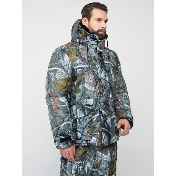 Костюм Huntsman Памир (Буран-М) Серый лес, тк. Алова-мембрана