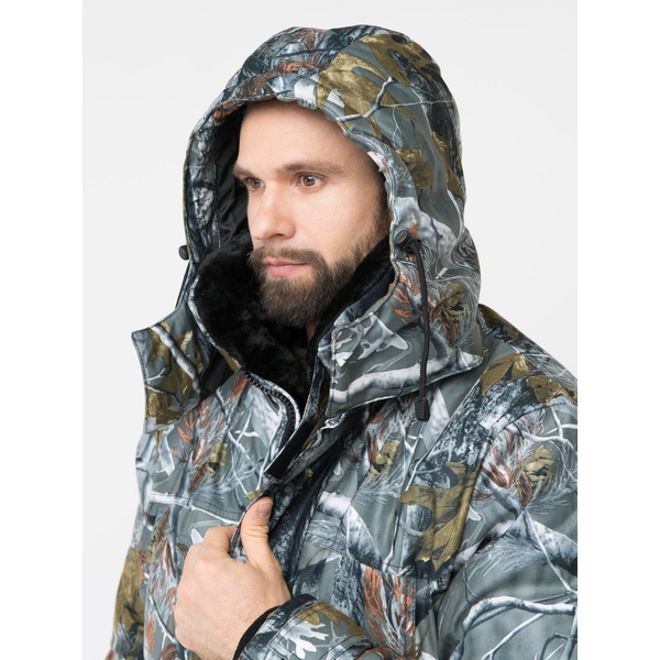 Костюм Huntsman Памир (Буран-М) Серый лес, тк. Алова-мембрана