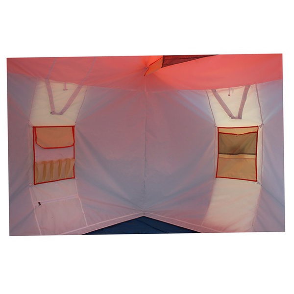 Палатка для зимней рыбалки Митек Нельма-Куб 2 Люкс (двухслойная)