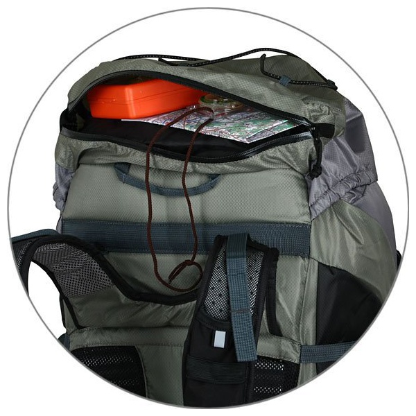 Рюкзак Сплав Bionic 70 зеленый/серый