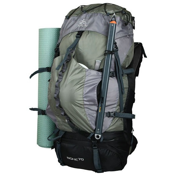 Рюкзак Сплав Bionic 70 зеленый/серый