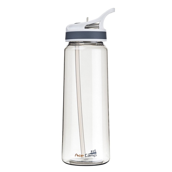 Бутылка питьевая AceCamp Tritan Water Bottle 800ml Серый