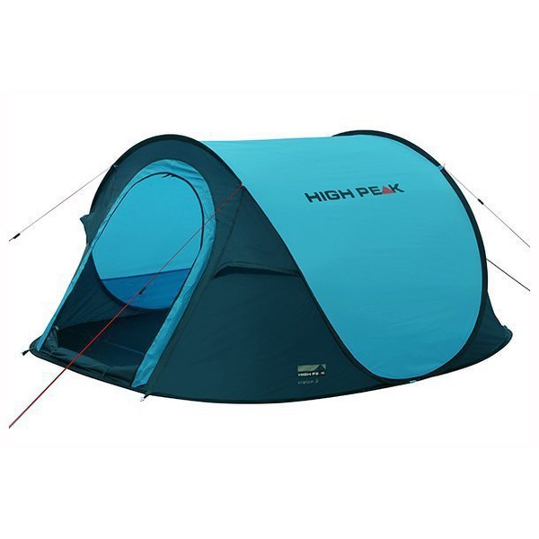 Палатка High Peak Vision 3 голубой/серый