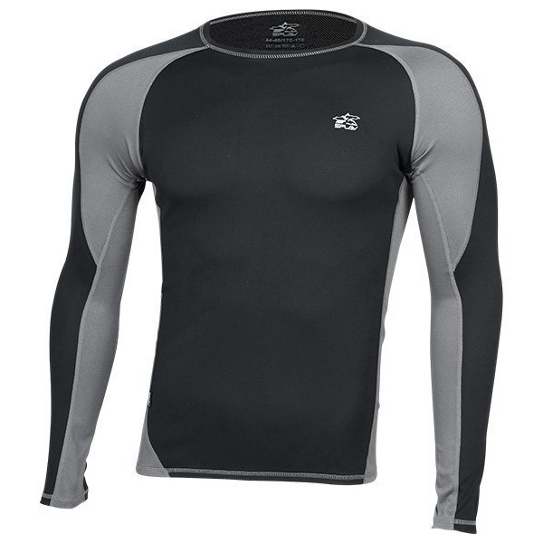 Термофутболка Сплав Dynamic L/S черно-серая