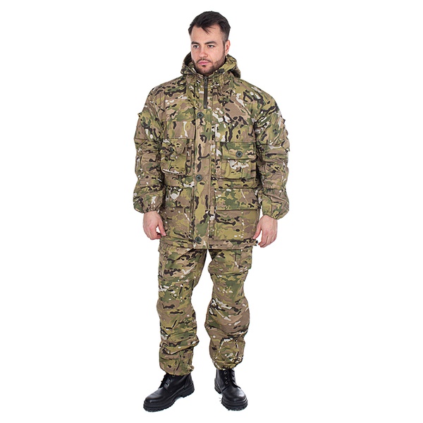 Костюм Huntsman Патриот, летний (смесовая рипстоп) Мультикам