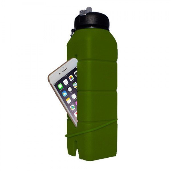 Бутылка-динамик AceCamp Sound Bottle Тёмно-зелёный